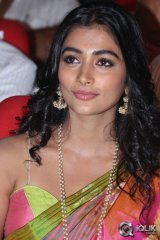 Pooja Hegde at Oka Laila Kosam Audio Launch